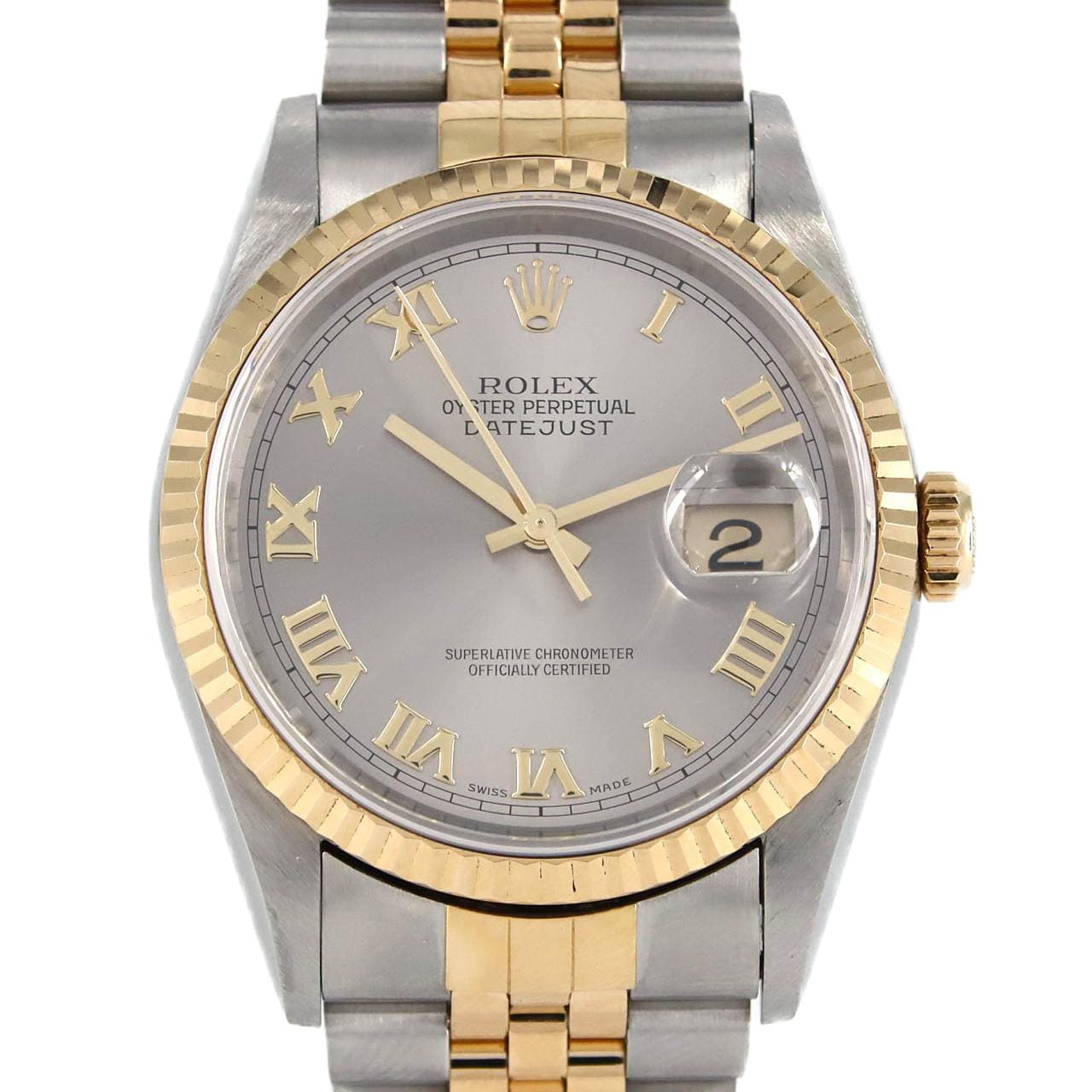 ROLEX Datejust 16233 SSxYG自動上弦T 編號