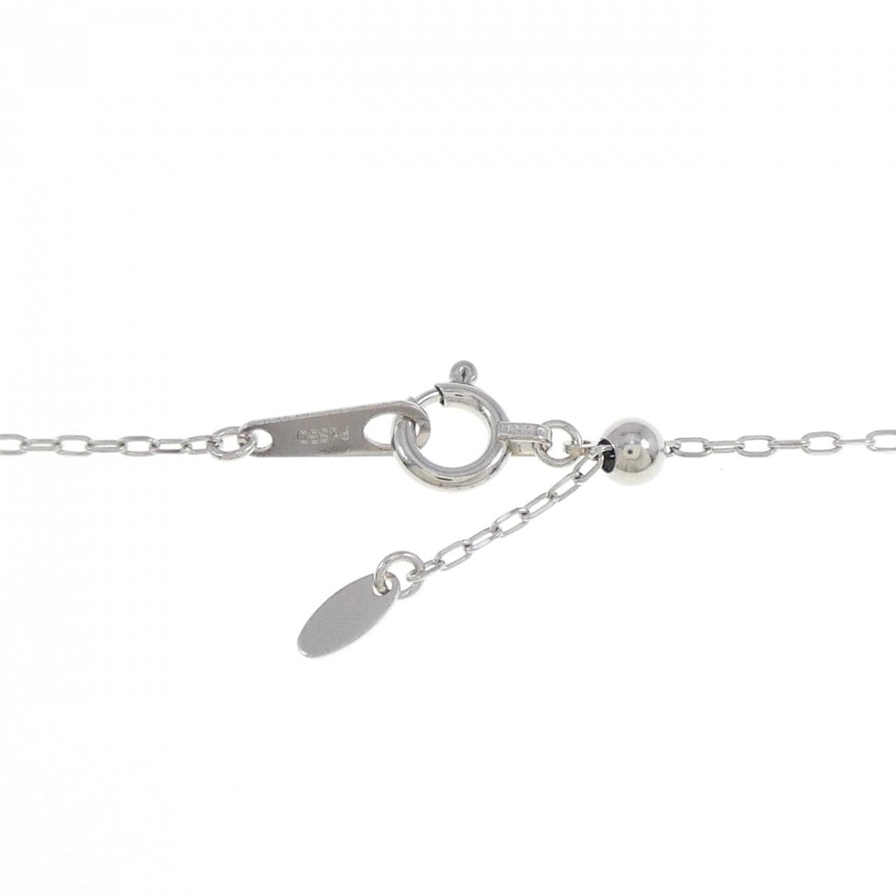PT900/PT850 ソリティア ダイヤモンド ネックレス 0.53CT