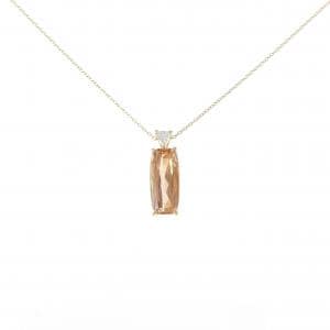 750YG/K18YG インペリアルトパーズ ネックレス