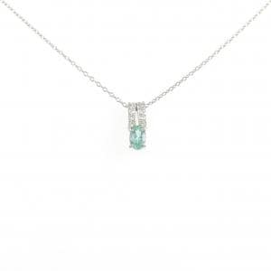 PT900/PT850 ベリル ネックレス 0.22CT