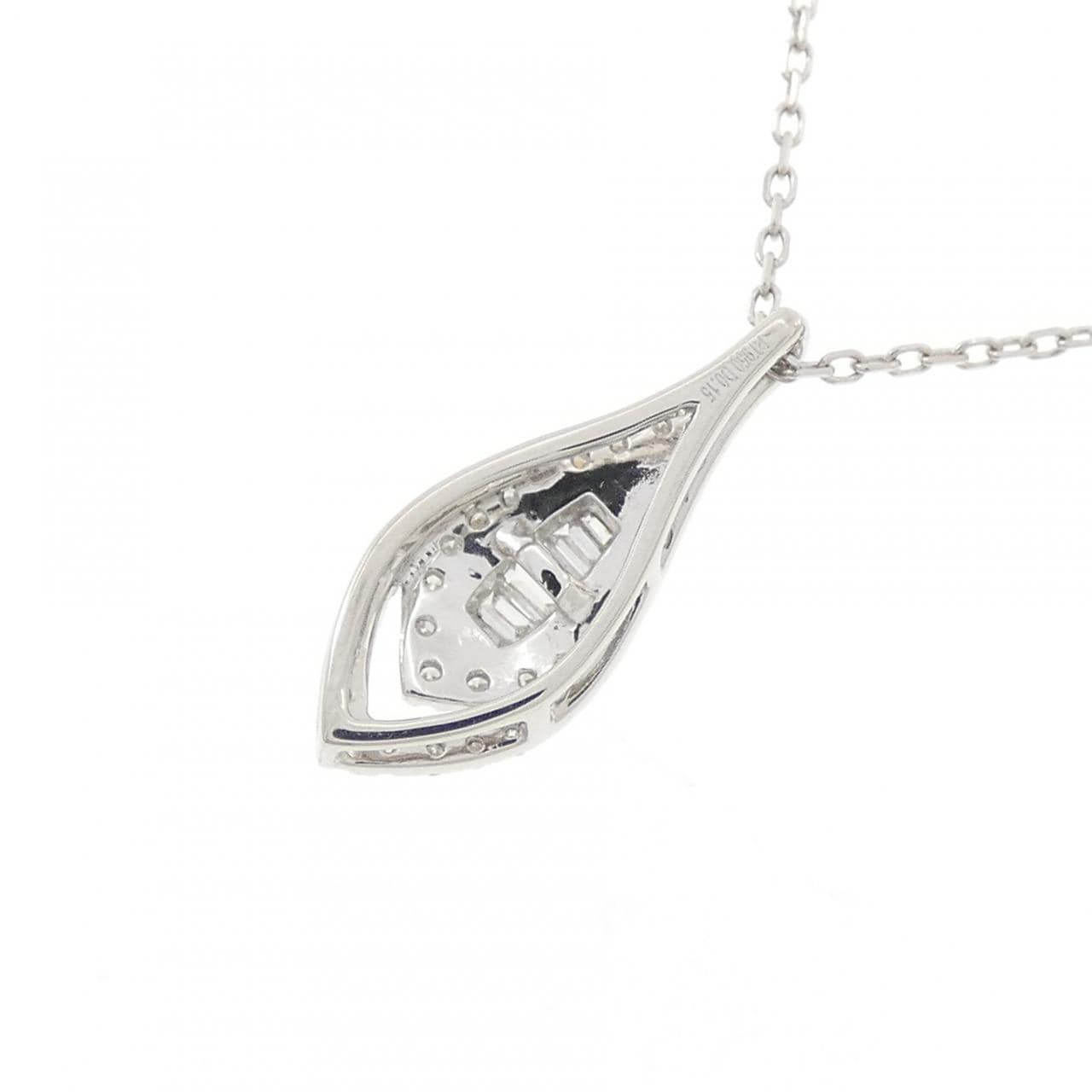 PT950/PT850 ダイヤモンド ネックレス 0.15CT