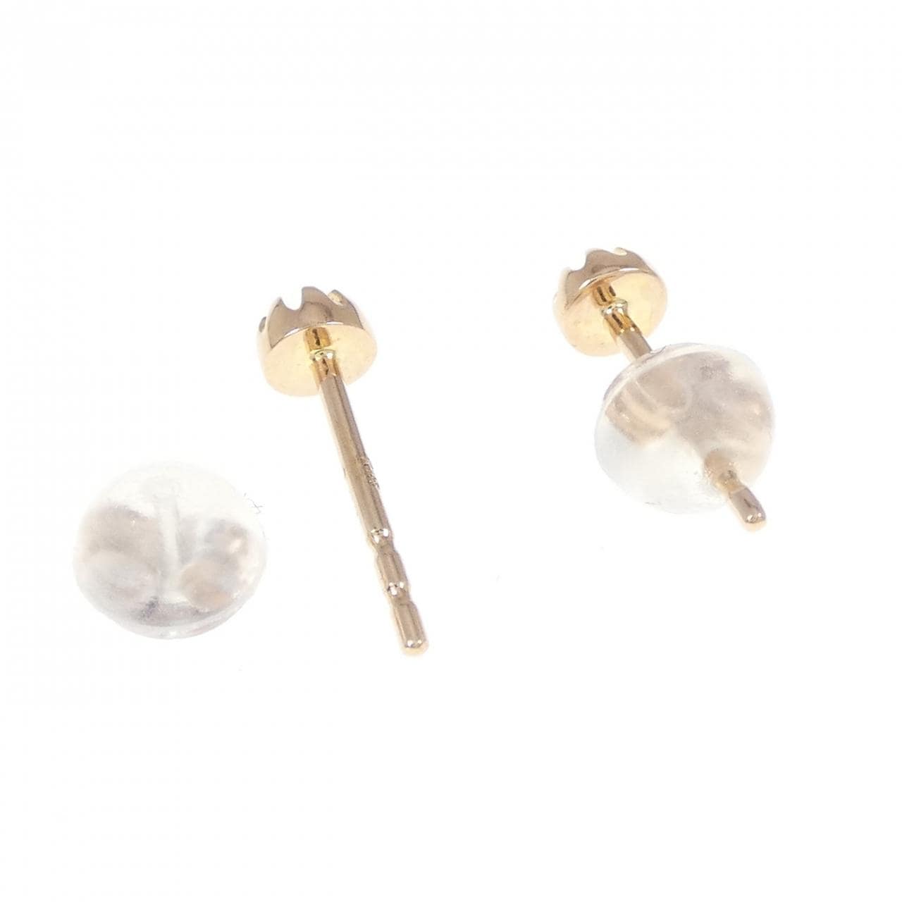K18PG ダイヤモンド ピアス 0.03CT