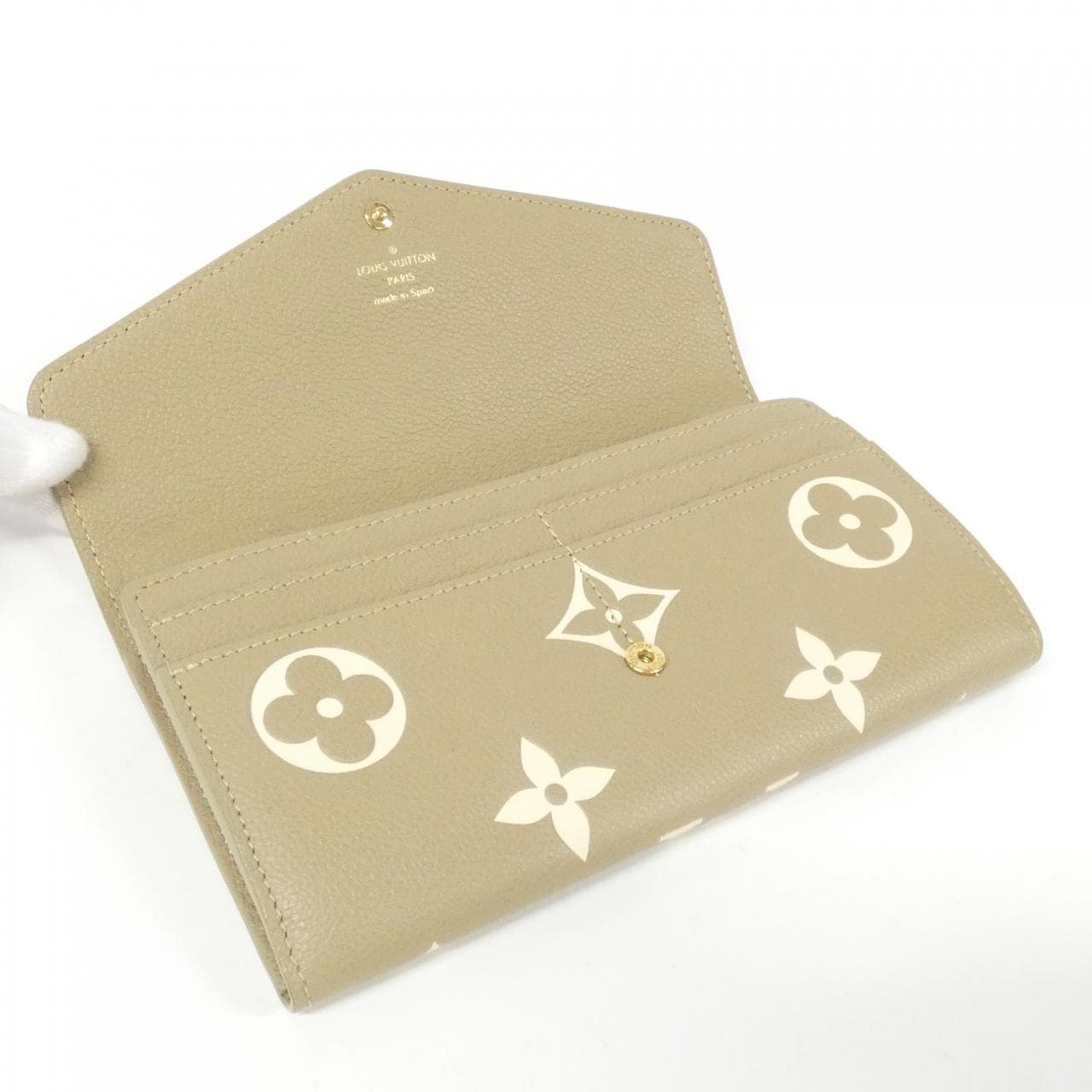 ルイヴィトン バイカラー モノグラム アンプラント ポルトフォイユ サラ M82516 財布