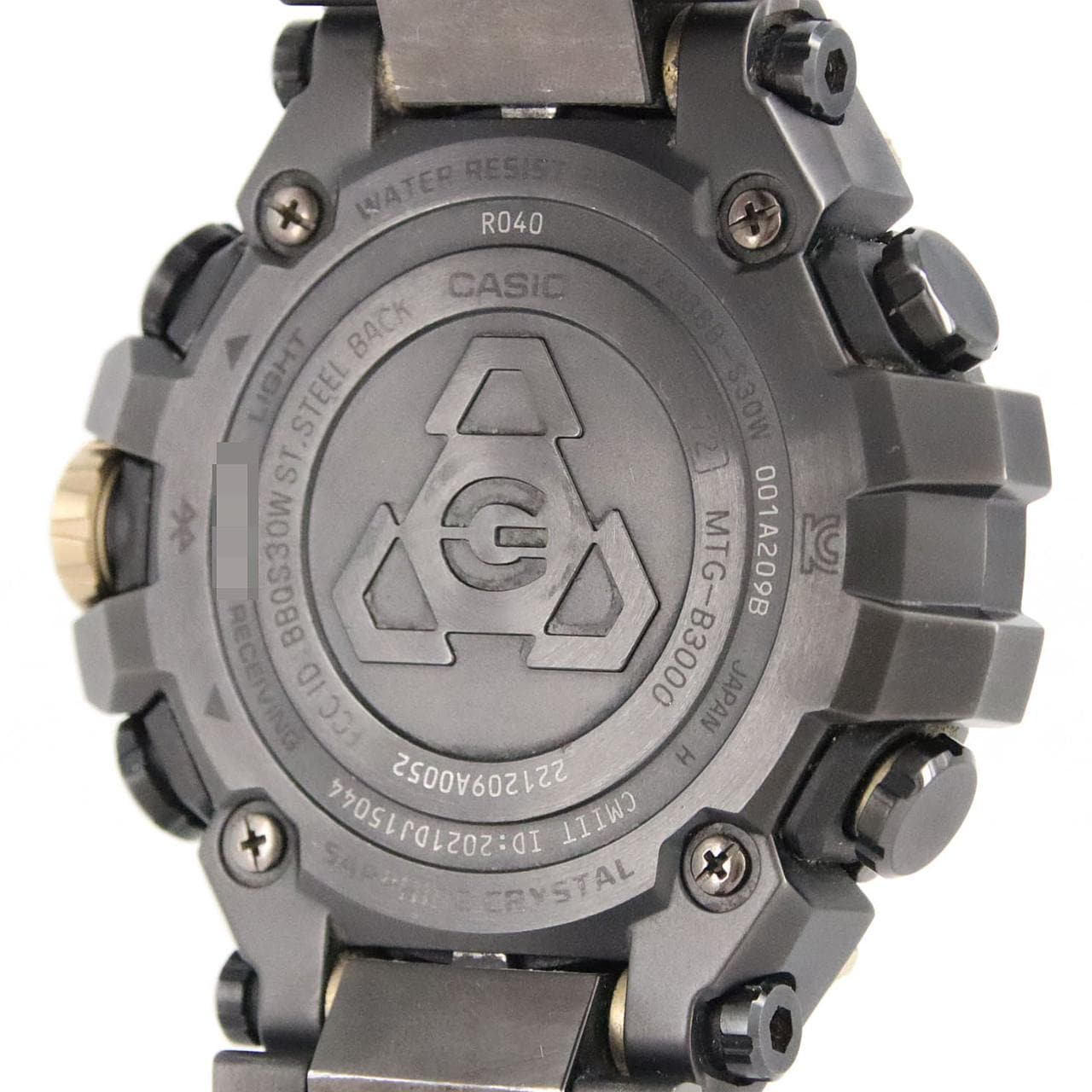 【ノーメンテナンス還元価格】カシオ G-SHOCK･MT-G 電波時計 MTG-B3000BDE-1AJR SS ソーラークォーツ