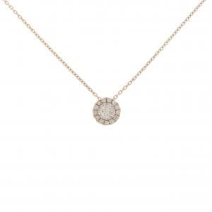 K18PG/K18WG ダイヤモンド ネックレス 0.23CT