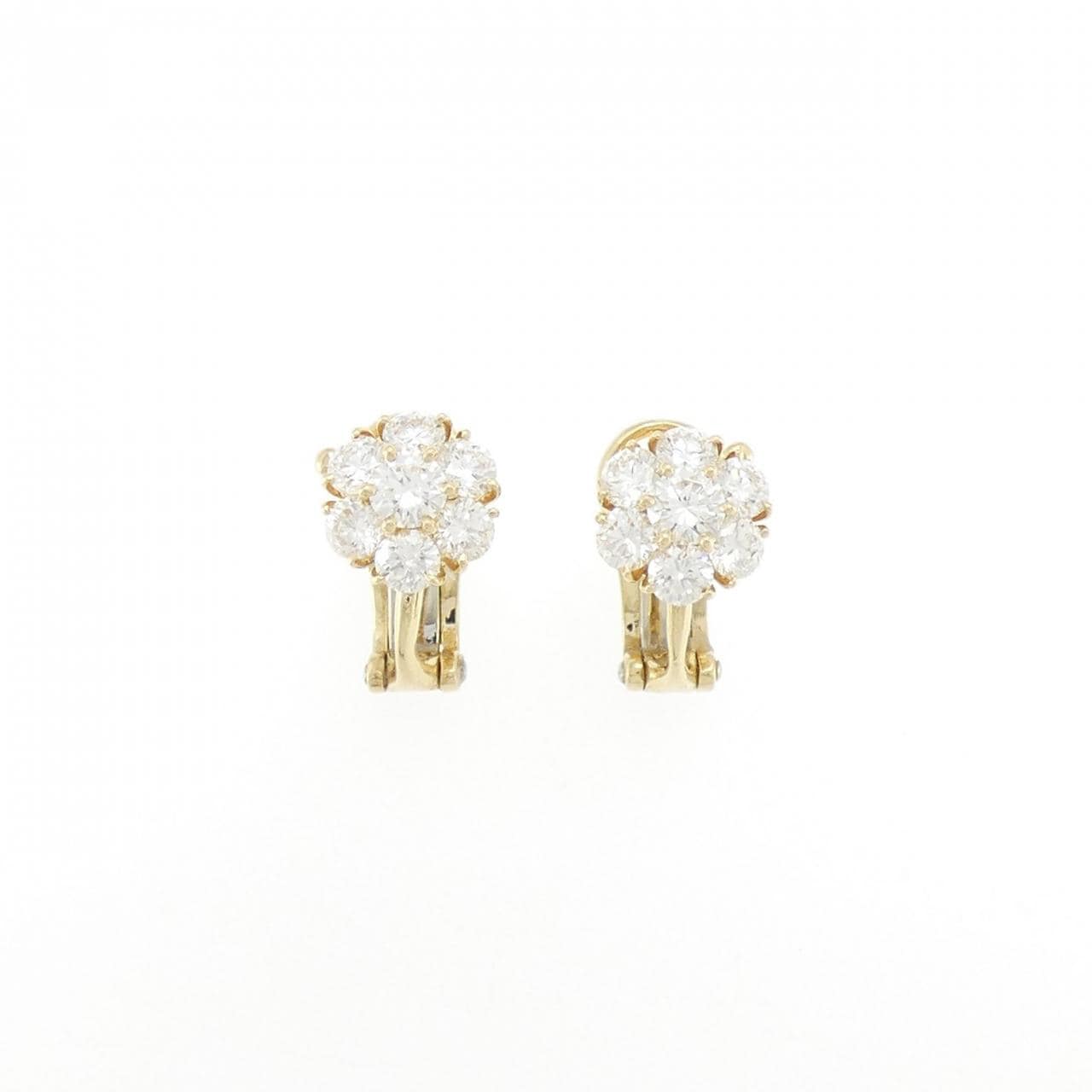 ヴァンクリーフ&アーペル スノーフレイク ピアス