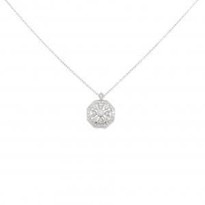 K18WG ダイヤモンド ネックレス 0.17CT