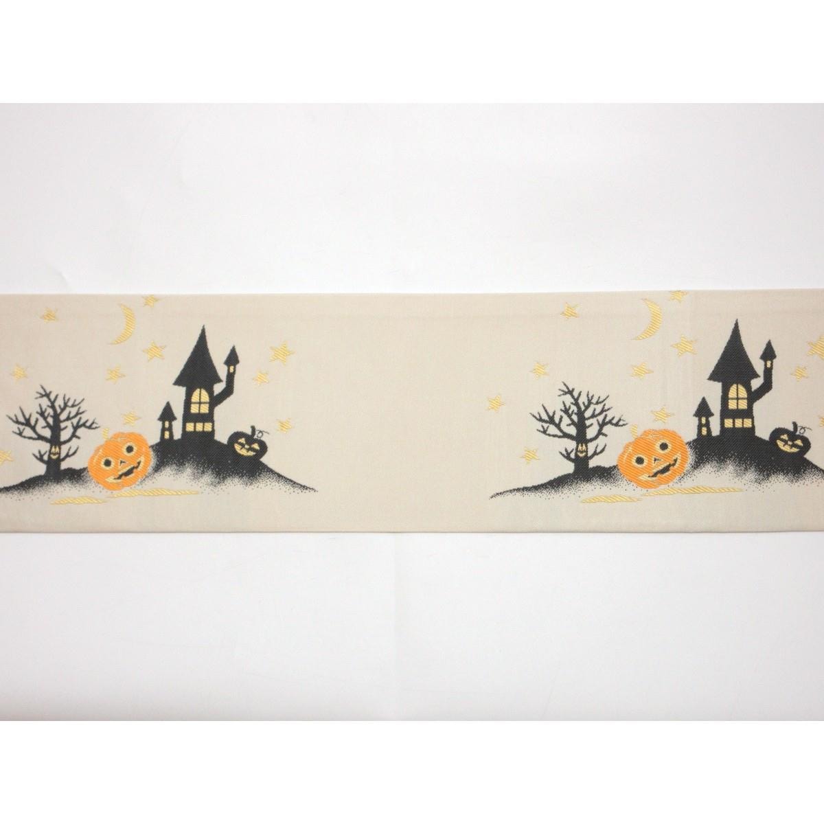 【未使用品】名古屋帯　ハロウィン