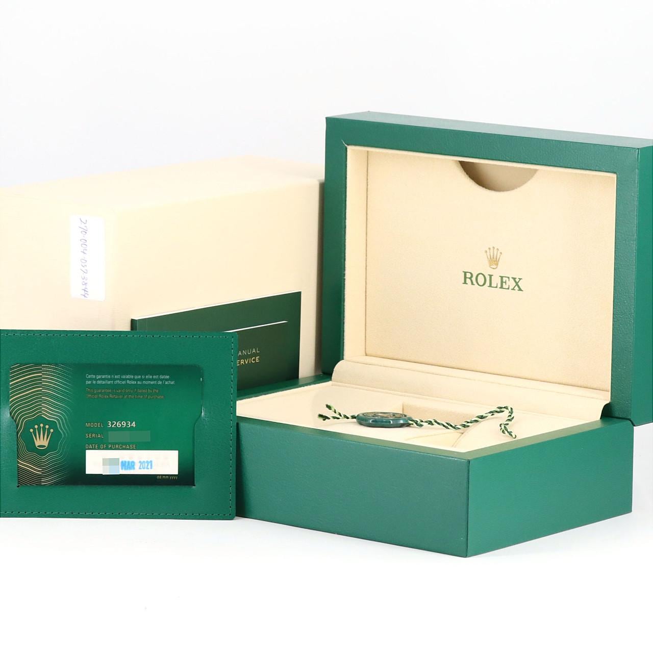 ROLEX Sky-Dweller 326934 SSxWG Automatic Random Number