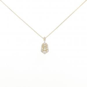 【新品】K18YG ダイヤモンド ネックレス 0.25CT