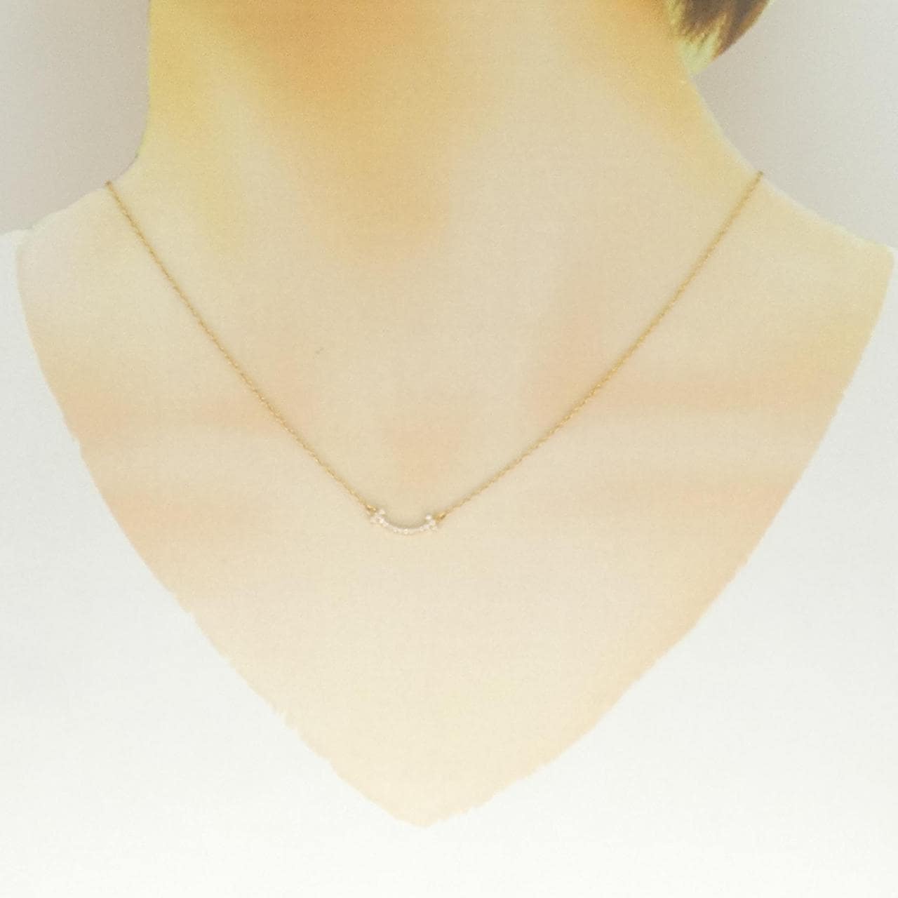 ティファニー Tスマイル ミニ ネックレス