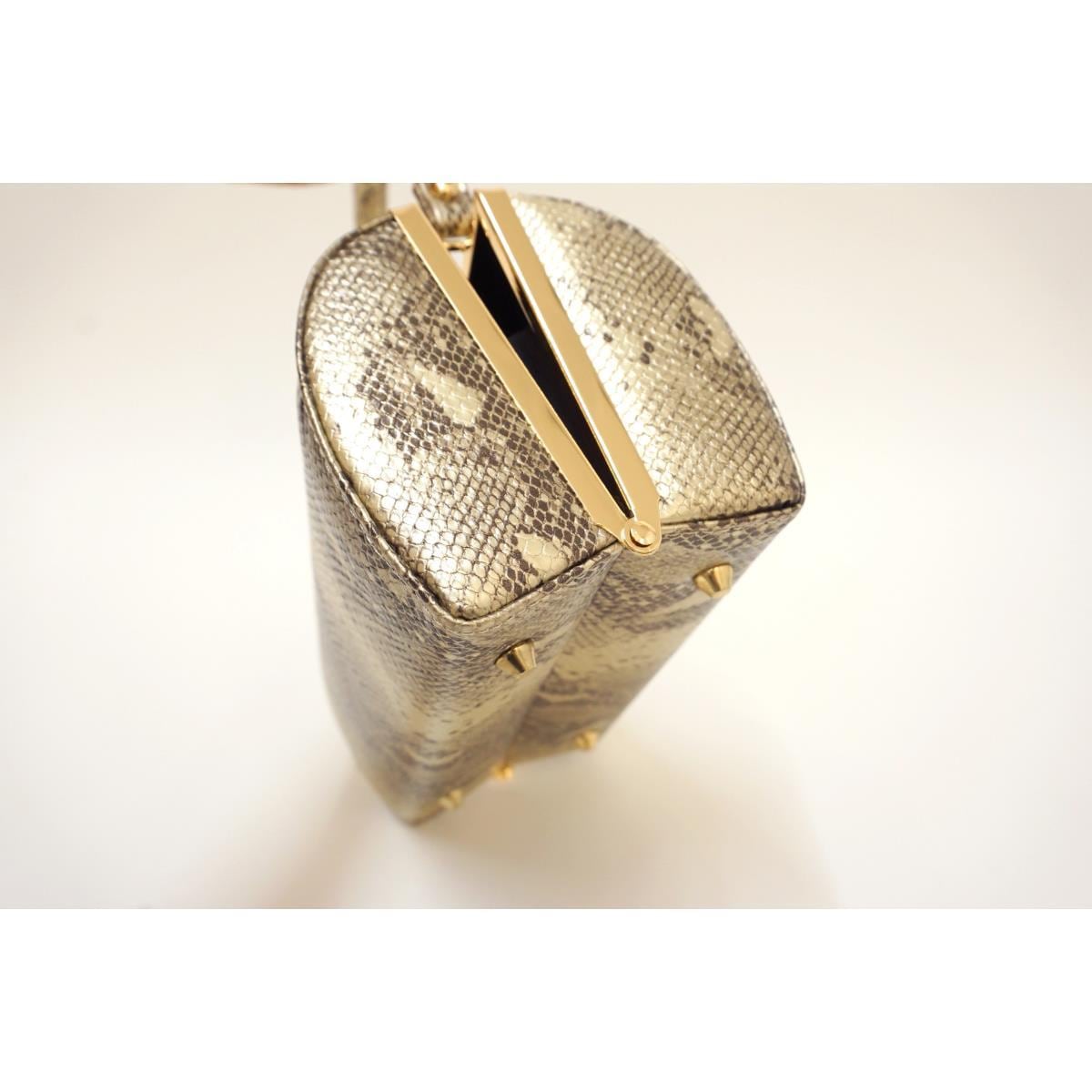 【新品】草履バッグセット　Ｆサイズ　パイソン柄