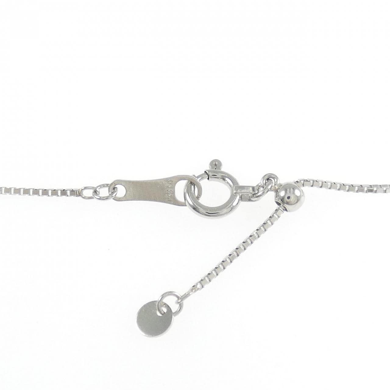 PT900/PT850 エメラルド ネックレス 0.95CT