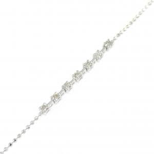 K18WG ダイヤモンド ブレスレット 0.15CT