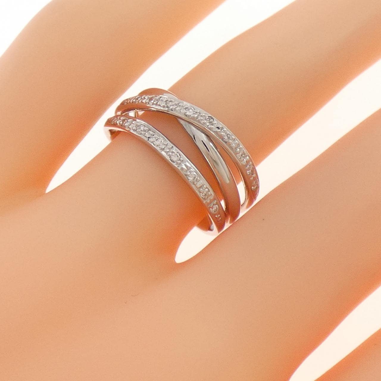 PT900 ダイヤモンド リング 0.11CT