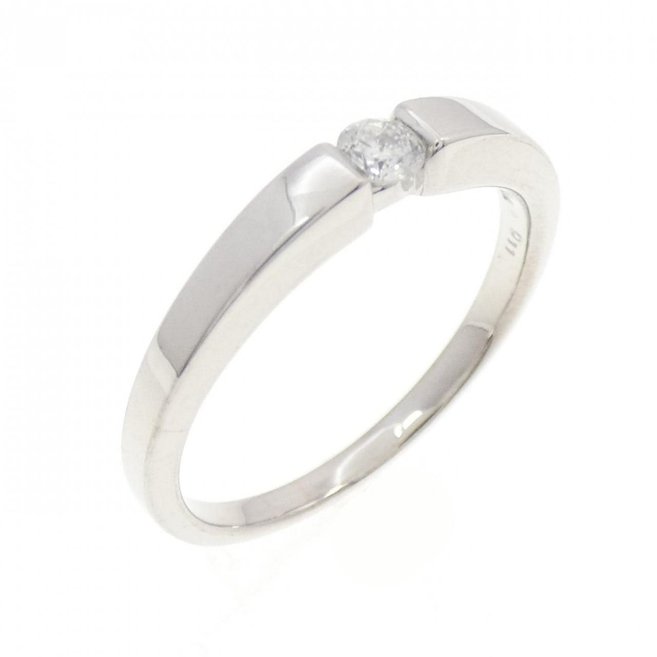 K18WG ダイヤモンド リング 0.11CT