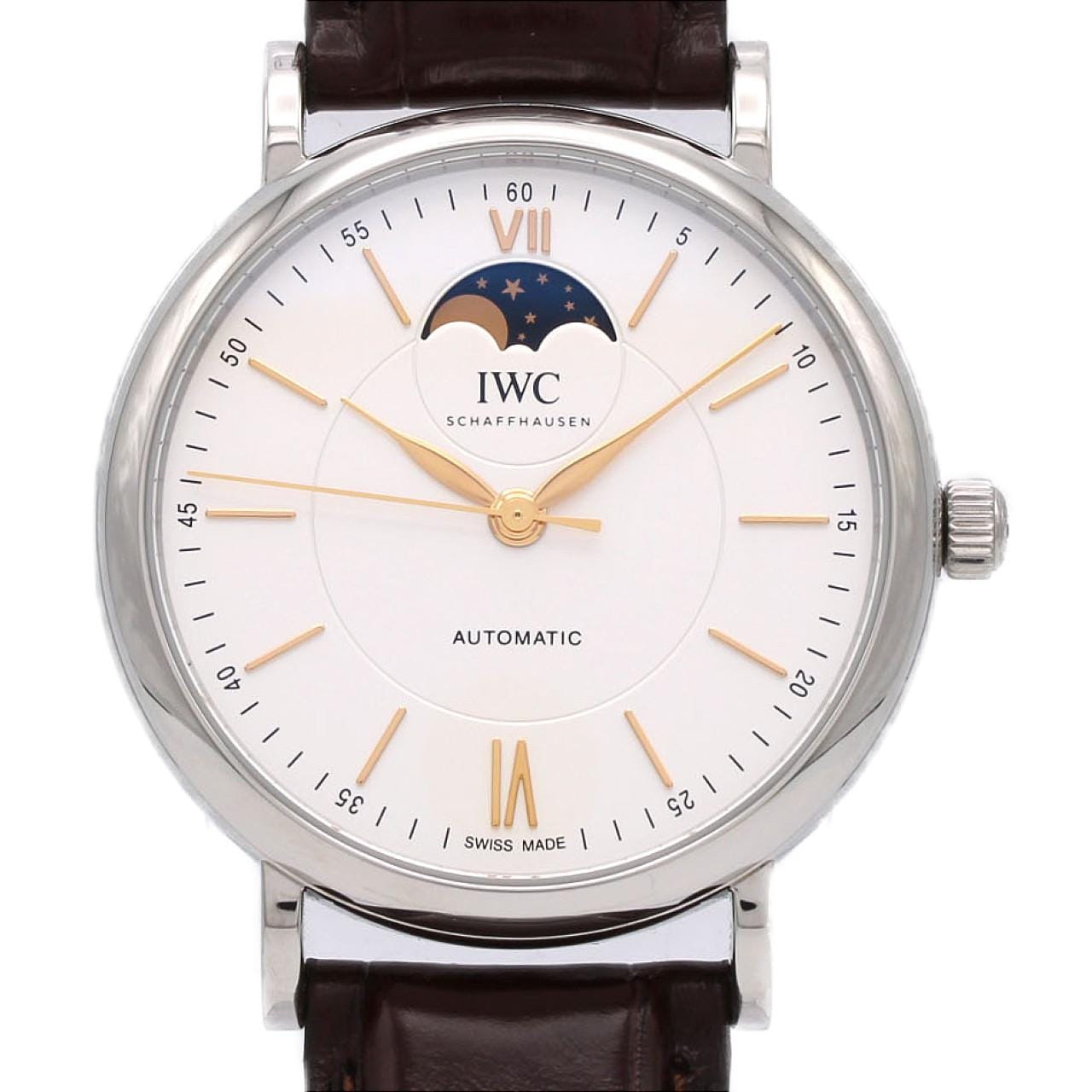 IWC ポートフィノオートマティックムーンフェイズ IW459401 SS 自動巻