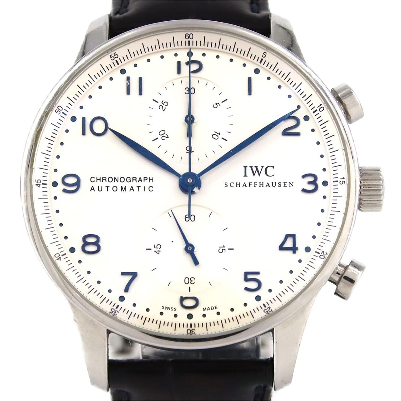【ノーメンテナンス還元価格】IWC ポルトギーゼクロノグラフ IW371446 SS 自動巻