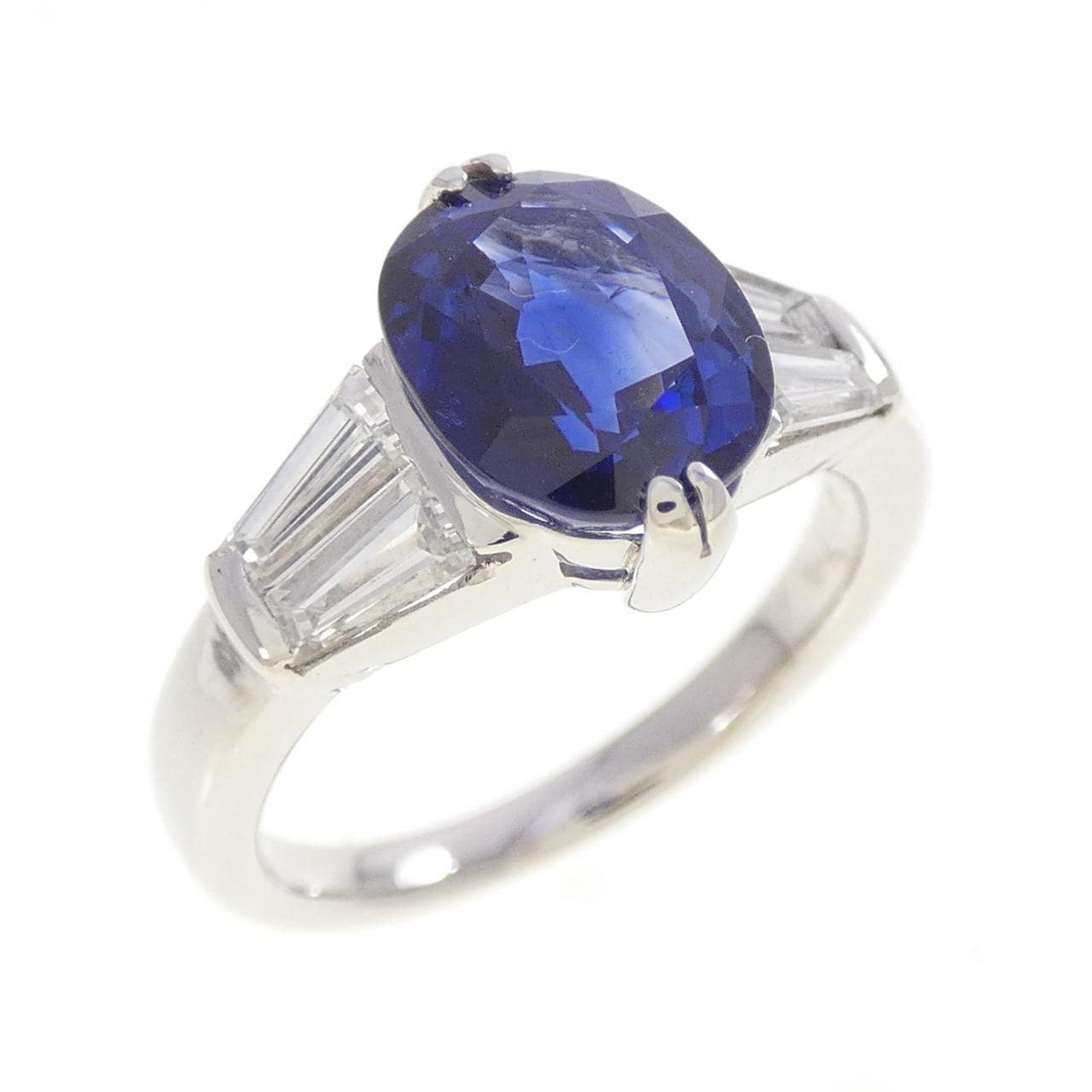 PT900 サファイヤ リング 2.54CT