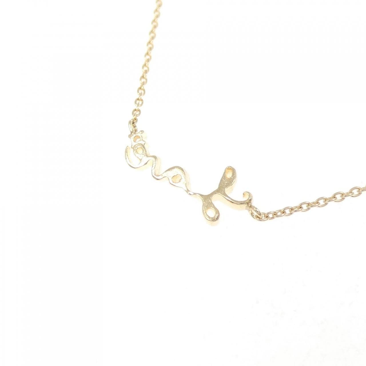 シエナ ロゼ ダイヤモンド ネックレス 0.08CT