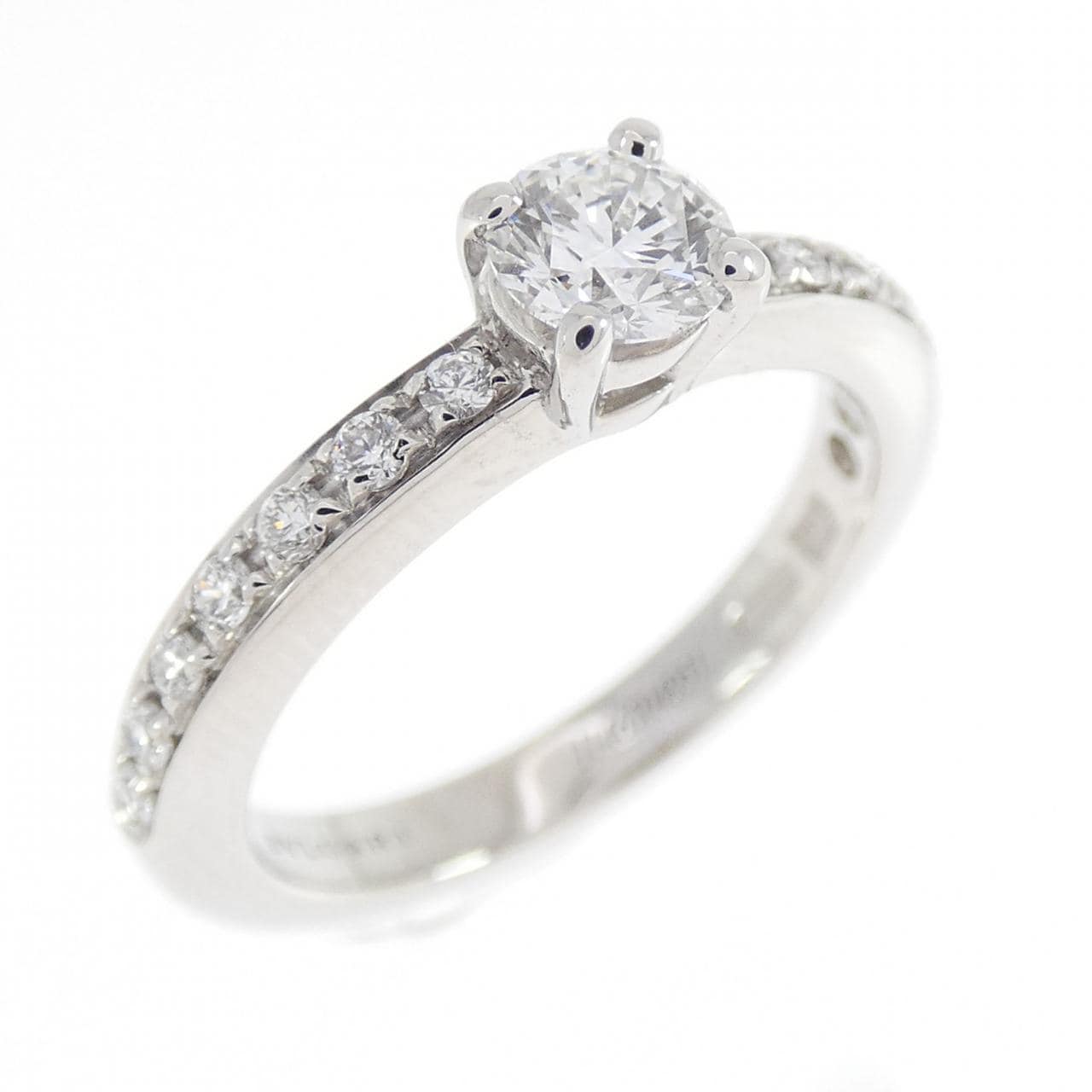 ブルガリ ダイヤモンド リング 0.32CT F VVS1 3EXT