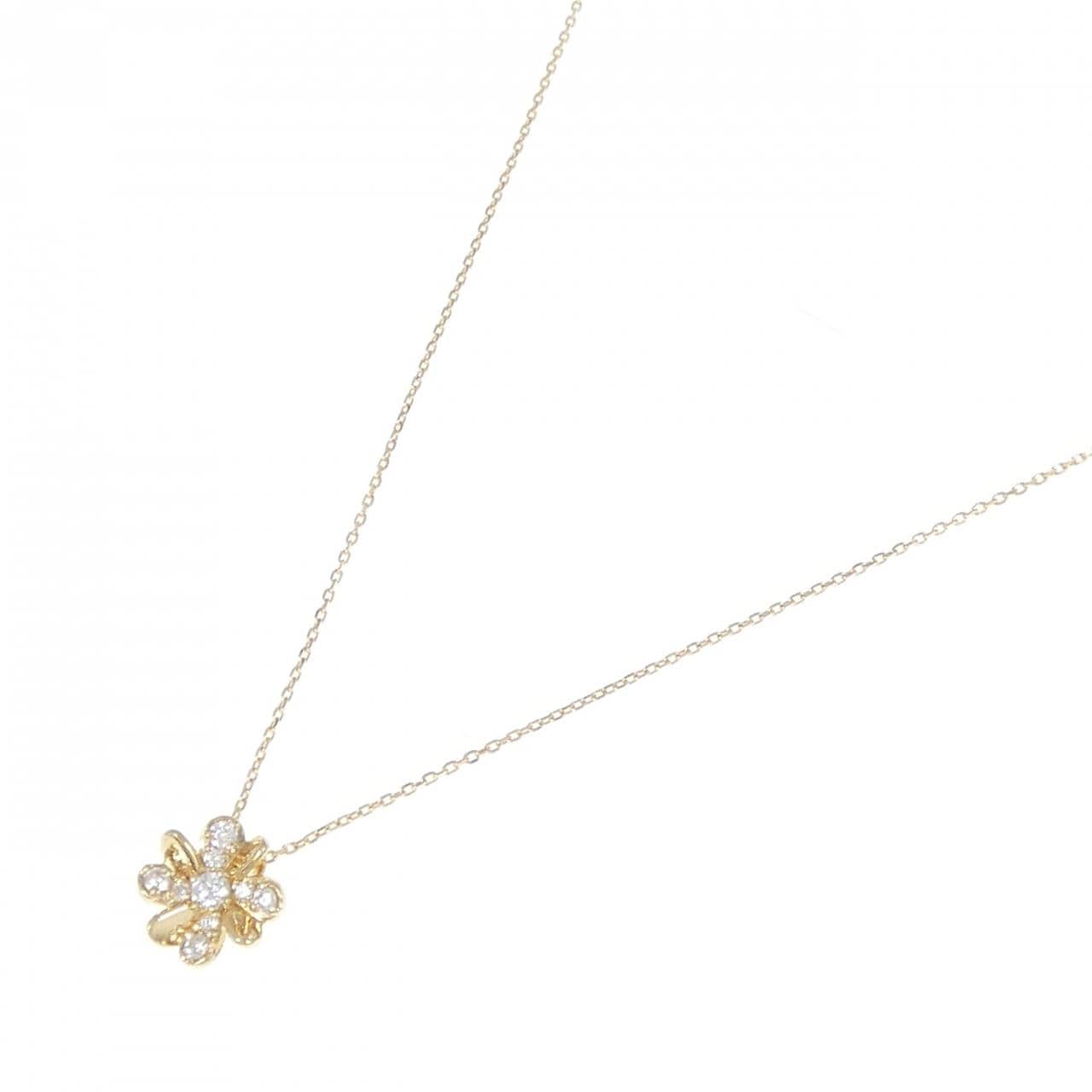ポンテヴェキオ ダイヤモンド ネックレス 0.12CT