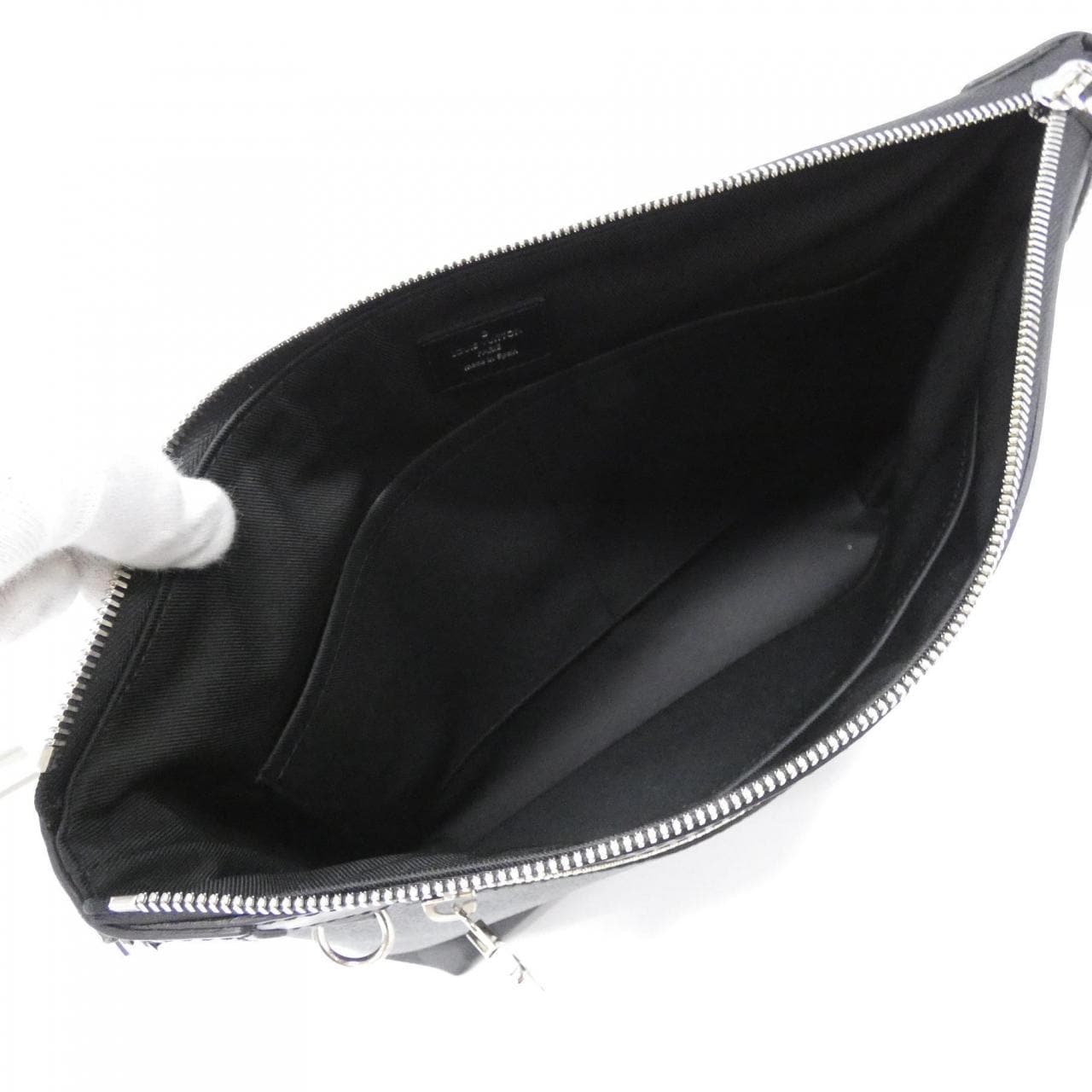LOUIS VUITTON Damier Graphite Mick PM N40003 Shoulder Bag