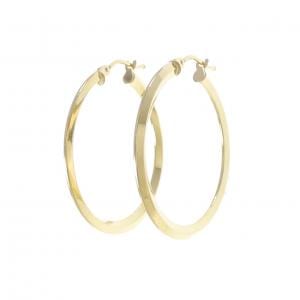 【新品】750YG フープ ピアス