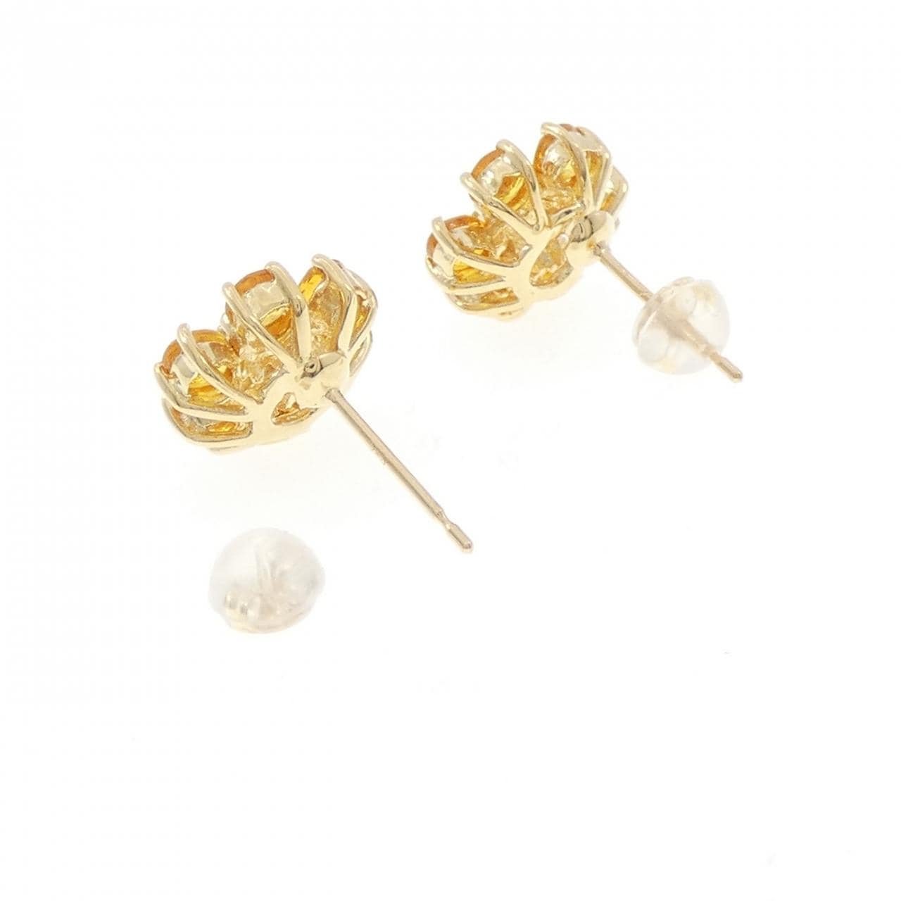 K18YG サファイヤ ピアス