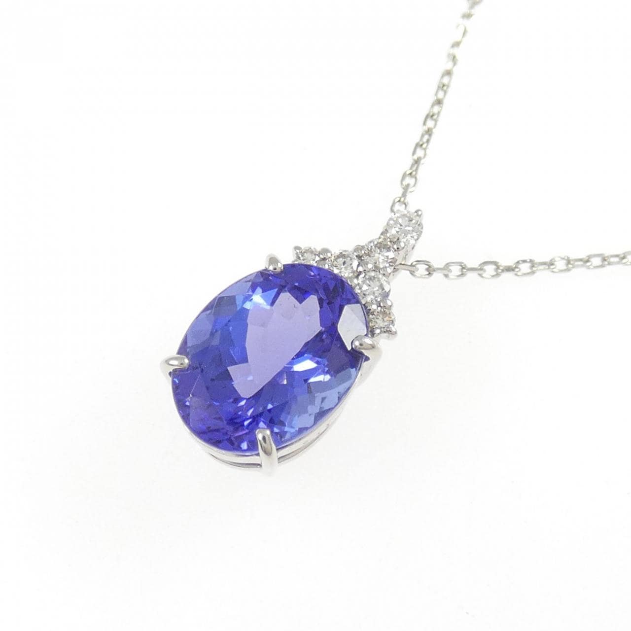 PT900/PT850 タンザナイト ネックレス 2.11CT