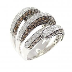 750WG/750BG ダイヤモンド リング 2.50CT