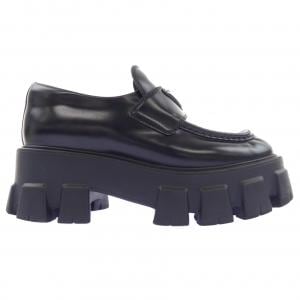 プラダ PRADA モノリス ローファー トライアングルロゴ 1D649M シューズ
