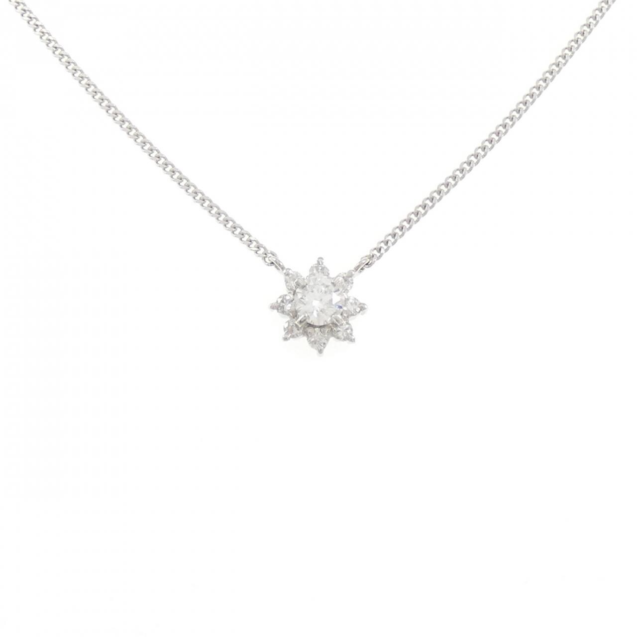 PT850 ダイヤモンド ネックレス 0.256CT