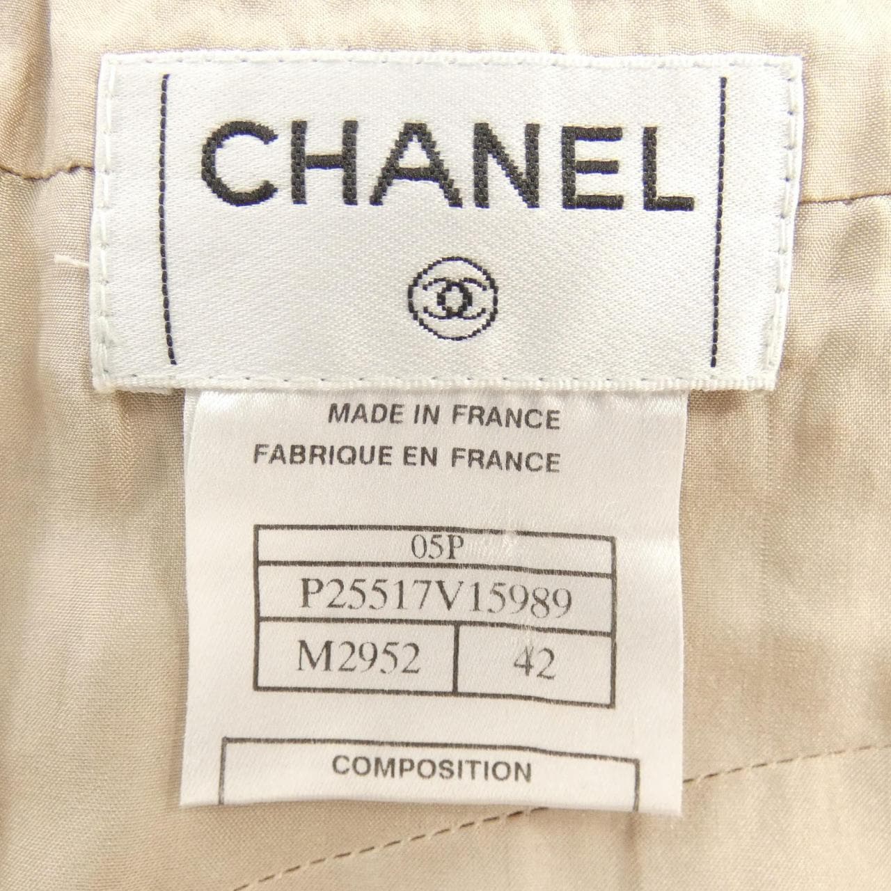 【ヴィンテージ】シャネル CHANEL P25517V15989 05P スカート
