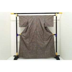 【未使用品】紬　大島紬　九マルキ　裄丈Ｓ寸
