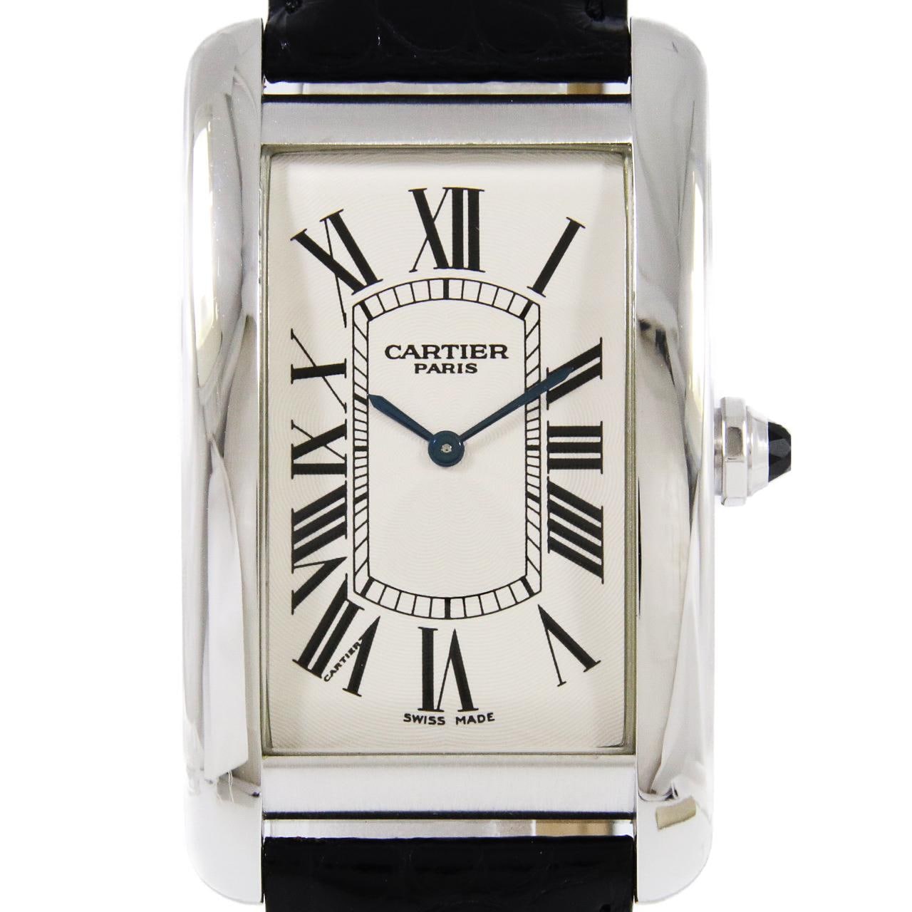 Cartier Tank American LM CPCP PT W2604351 PT Manual Winding