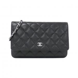 CHANEL Timeless Classic Line AP0250 Chain Wallet