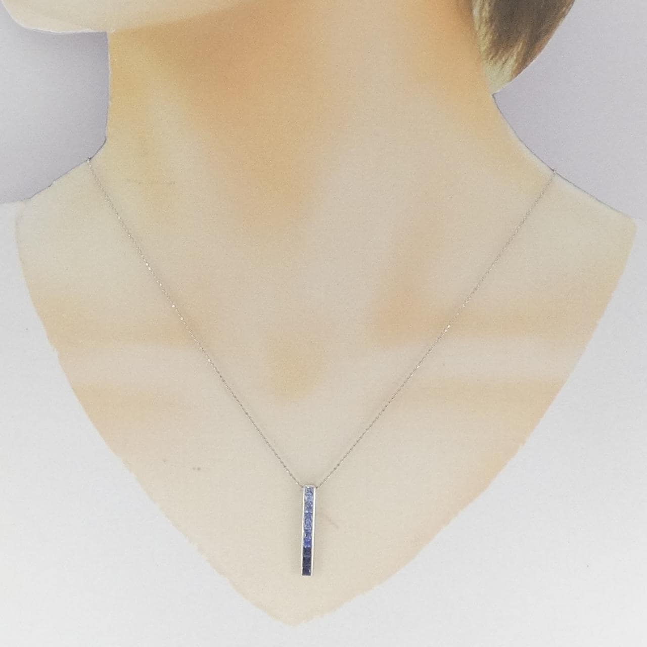 PT900/PT850 サファイヤ ネックレス 0.90CT