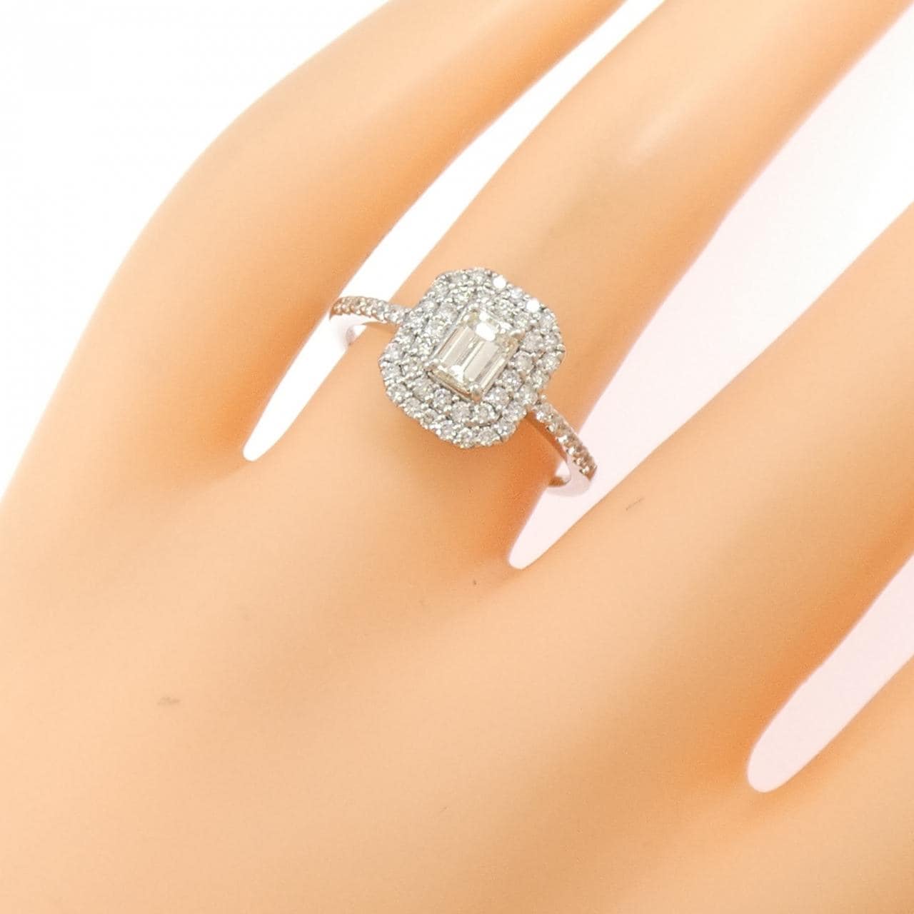 PT900 ダイヤモンド リング 0.537CT