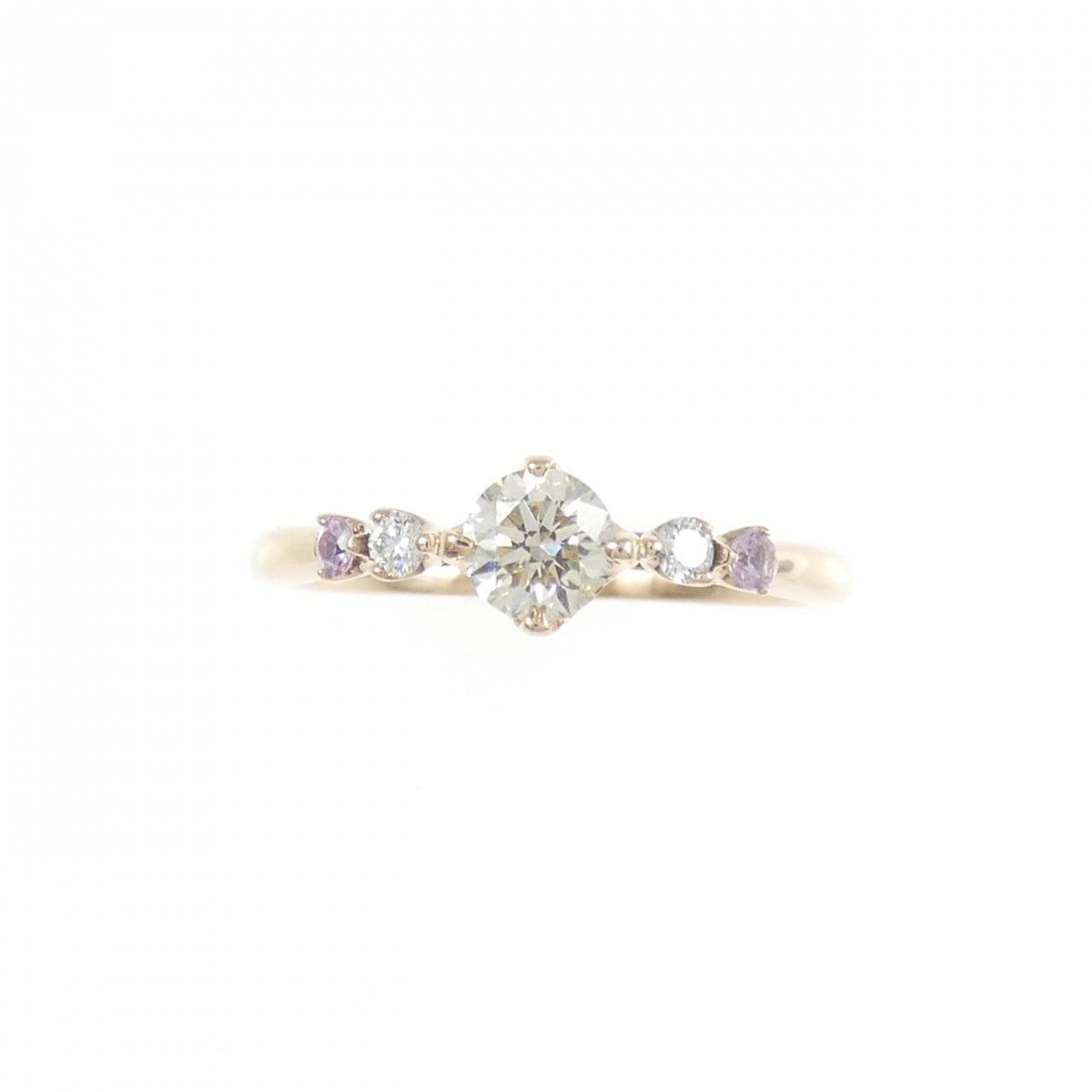 K18PG サファイヤ リング