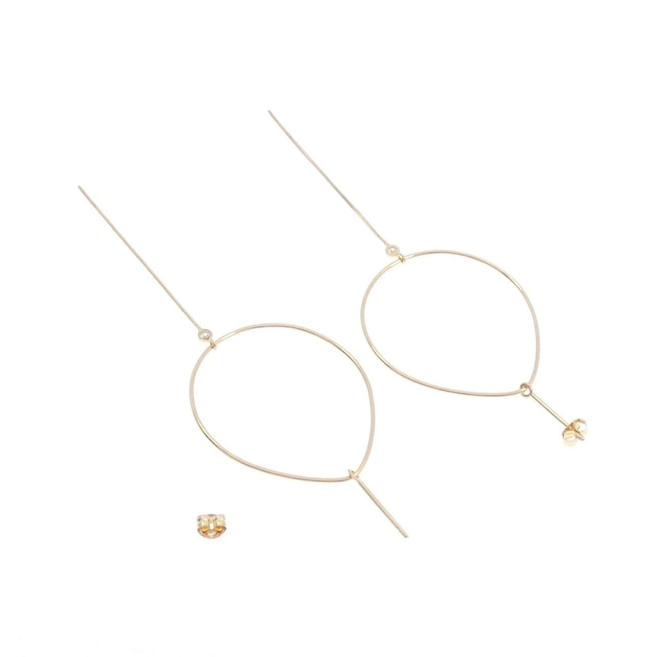 トーカティブ ダイヤモンド ピアス 0.04CT