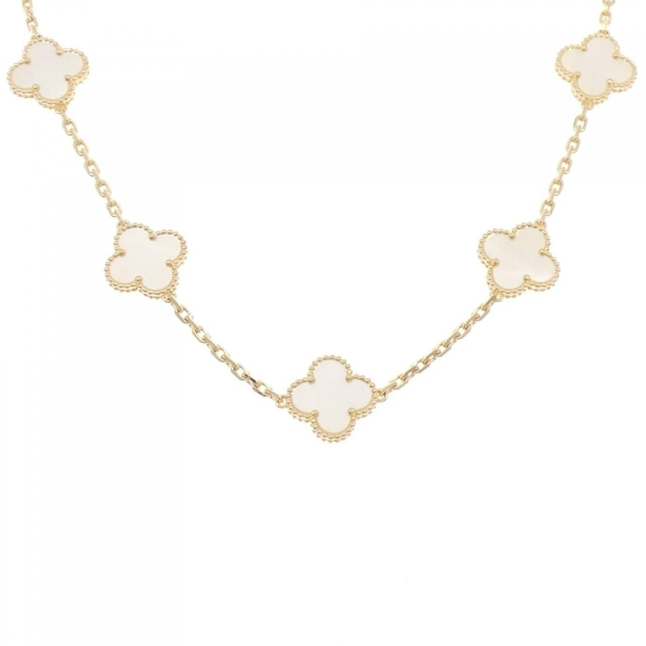 ヴァンクリーフ&アーペル ヴィンテージアルハンブラ 10モチーフ ネックレス