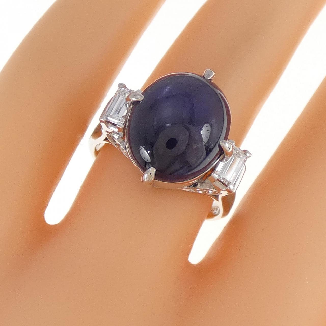 PT スターサファイヤ リング 11.13CT