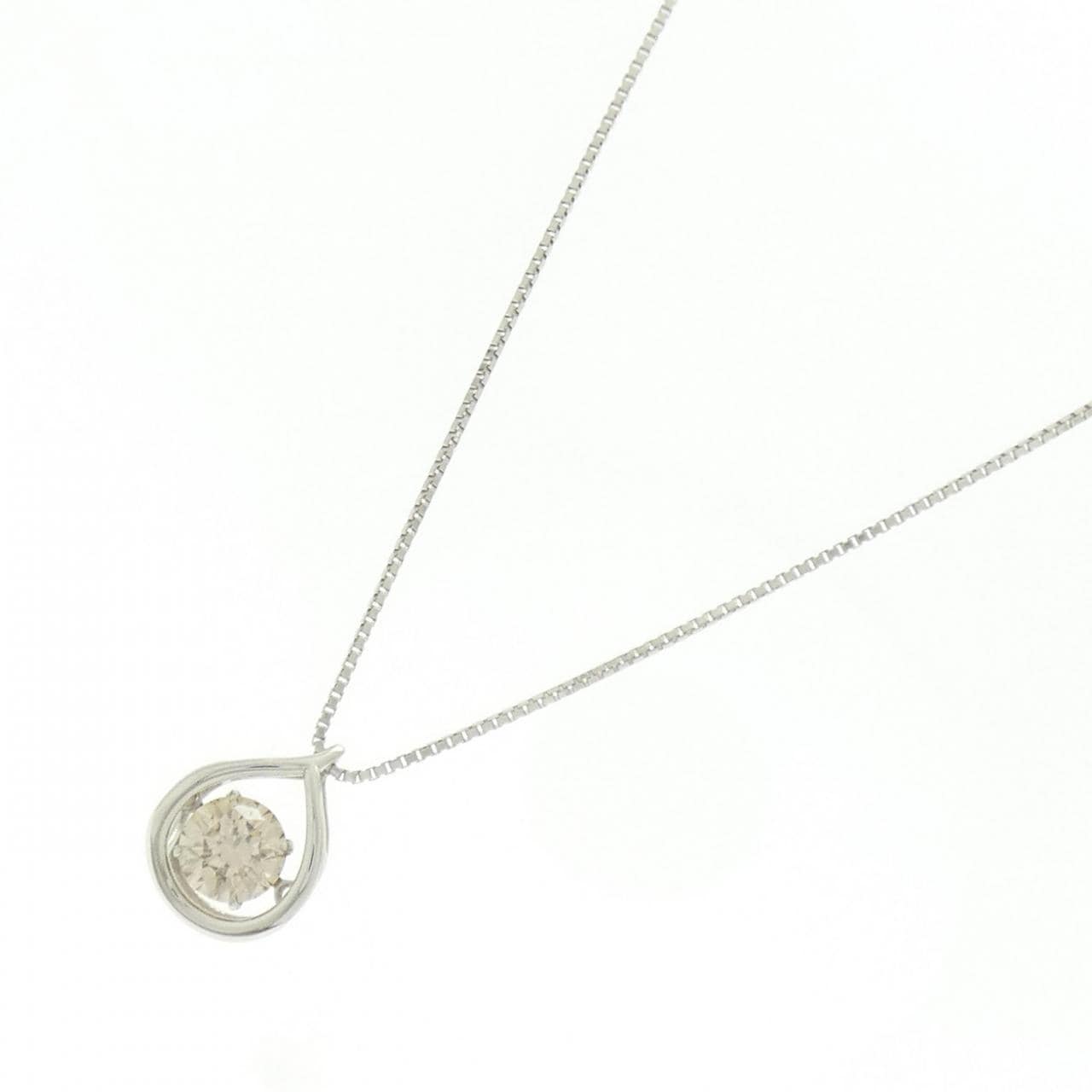 PT900/PT850 ダイヤモンド ネックレス 0.82CT