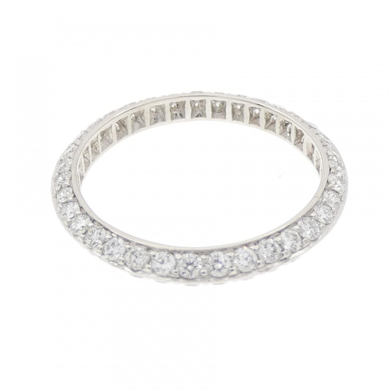 PT950 フルエタニティ ダイヤモンド リング