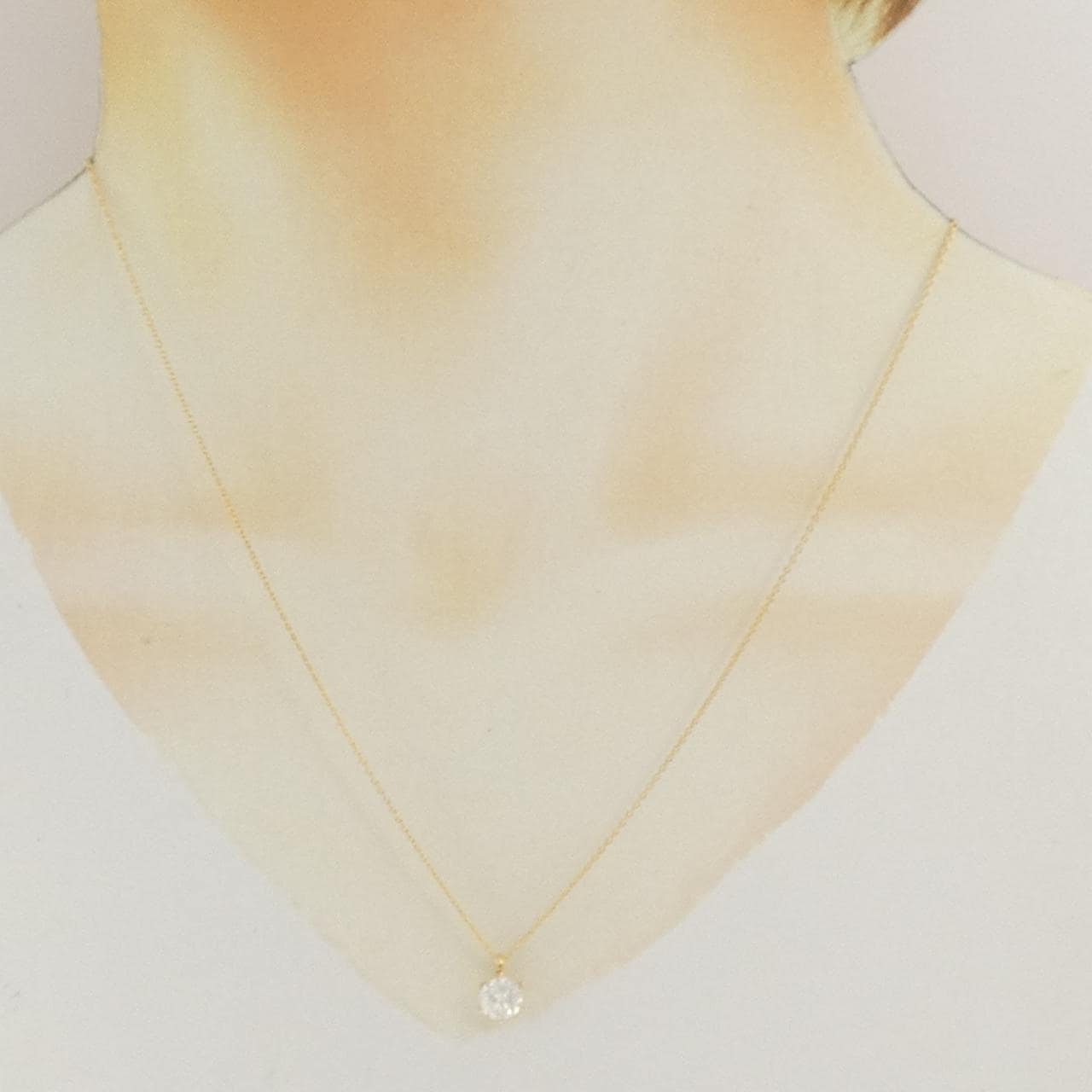 【リメイク】K18YG ダイヤモンド ネックレス 1.060CT I I1 Good