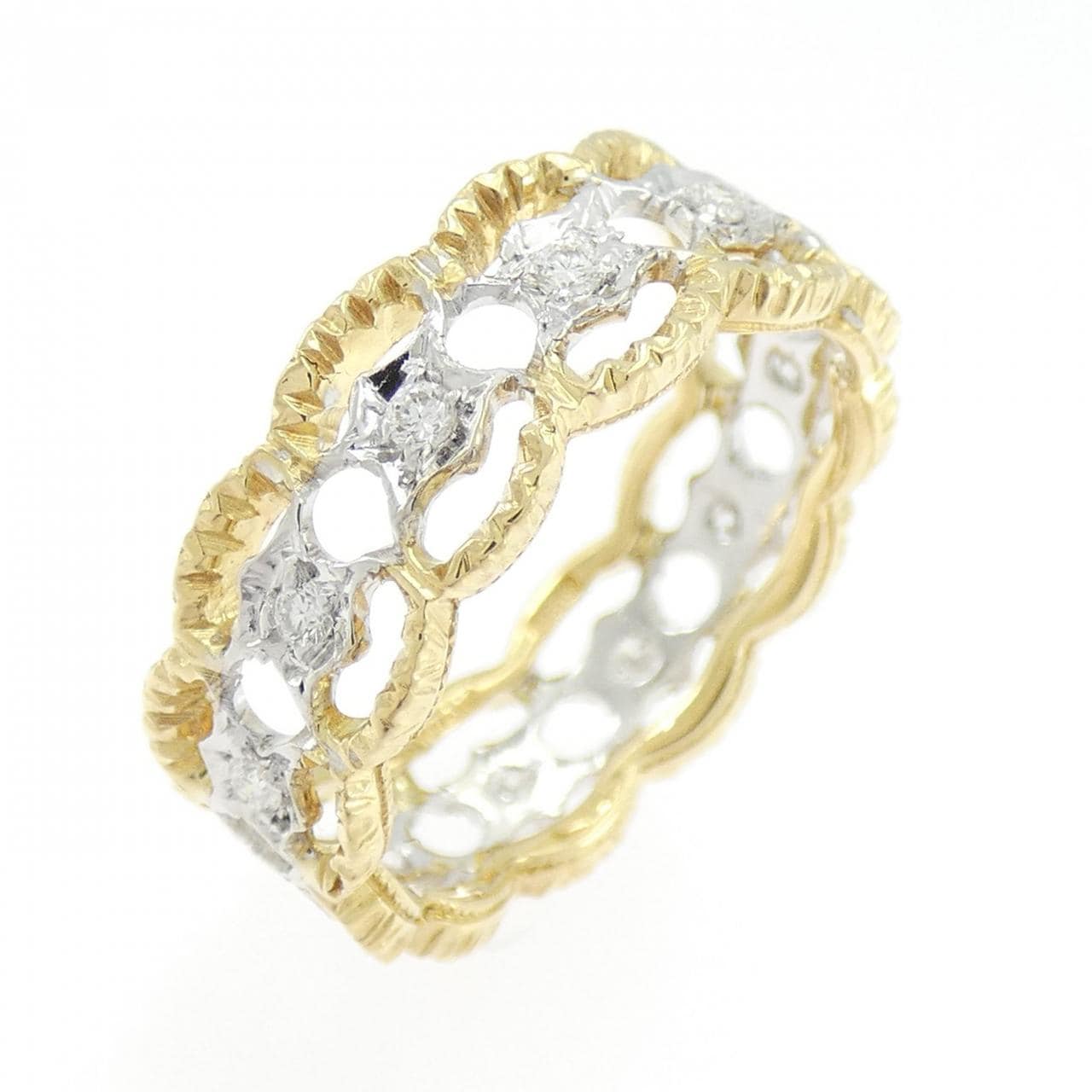 750YG/750WG ダイヤモンド リング