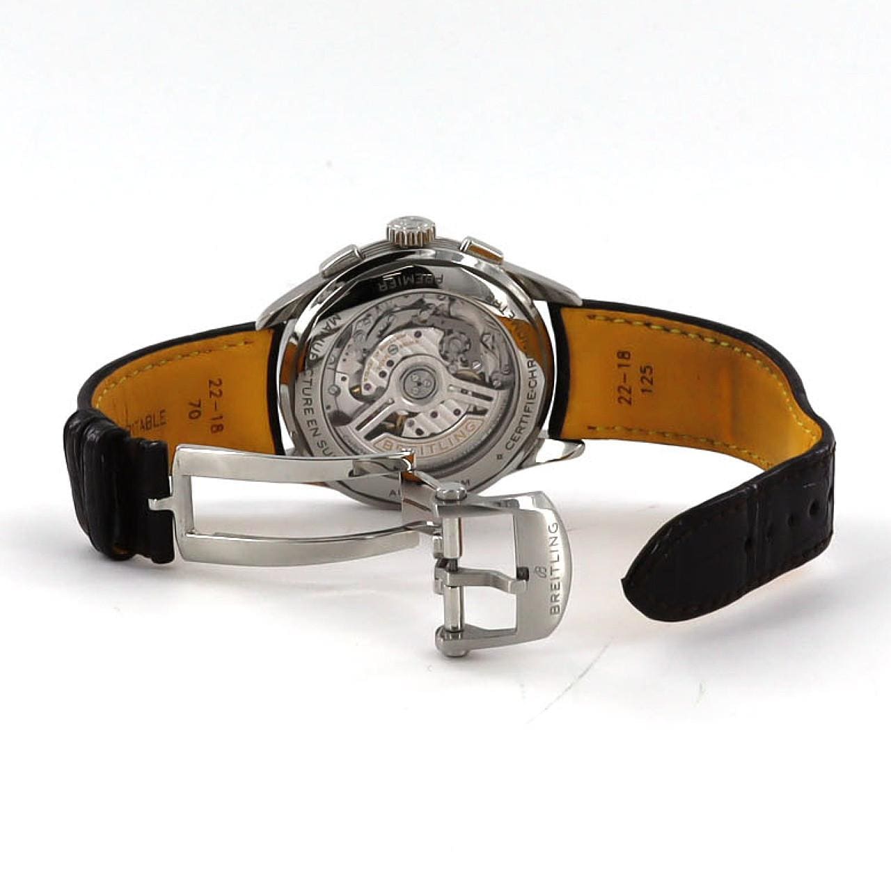 【ノーメンテナンス特価】ブライトリング プレミエB01クロノグラフ42 AB0145/AB0145331K1P1 SS 自動巻