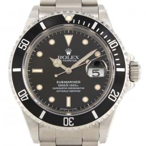 ロレックス サブマリーナーデイト 16610. SS 自動巻 W番