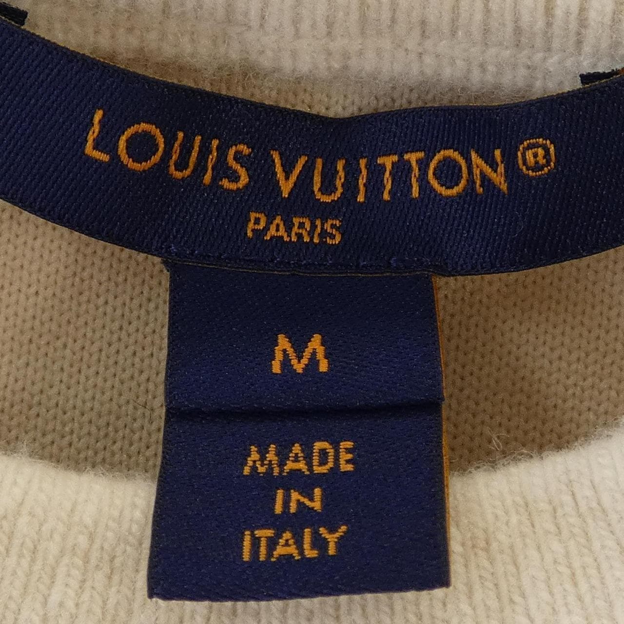 ルイヴィトン LOUIS VUITTON シグネチャーチャンキーストライププルオーバー FOKL31U39 ニット